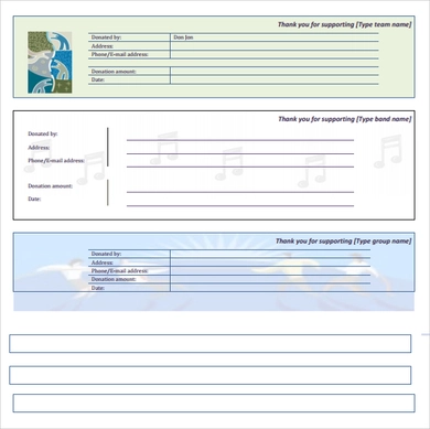 Printable Fundraiser - include charity organization name and information